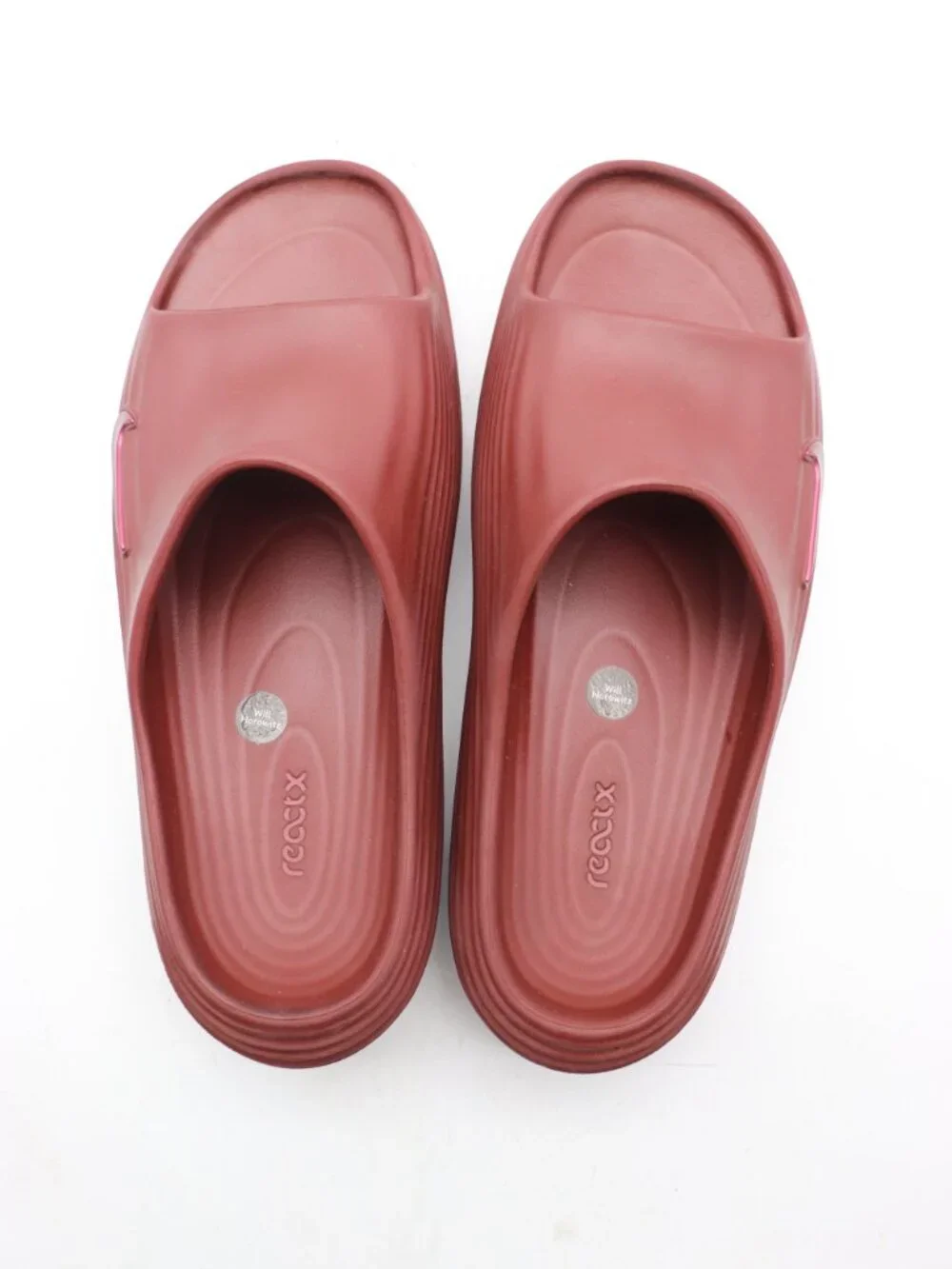 Nike Reactx Rejuven8 Slide Men's Size 12 Team Red Sandal Slip On Casual